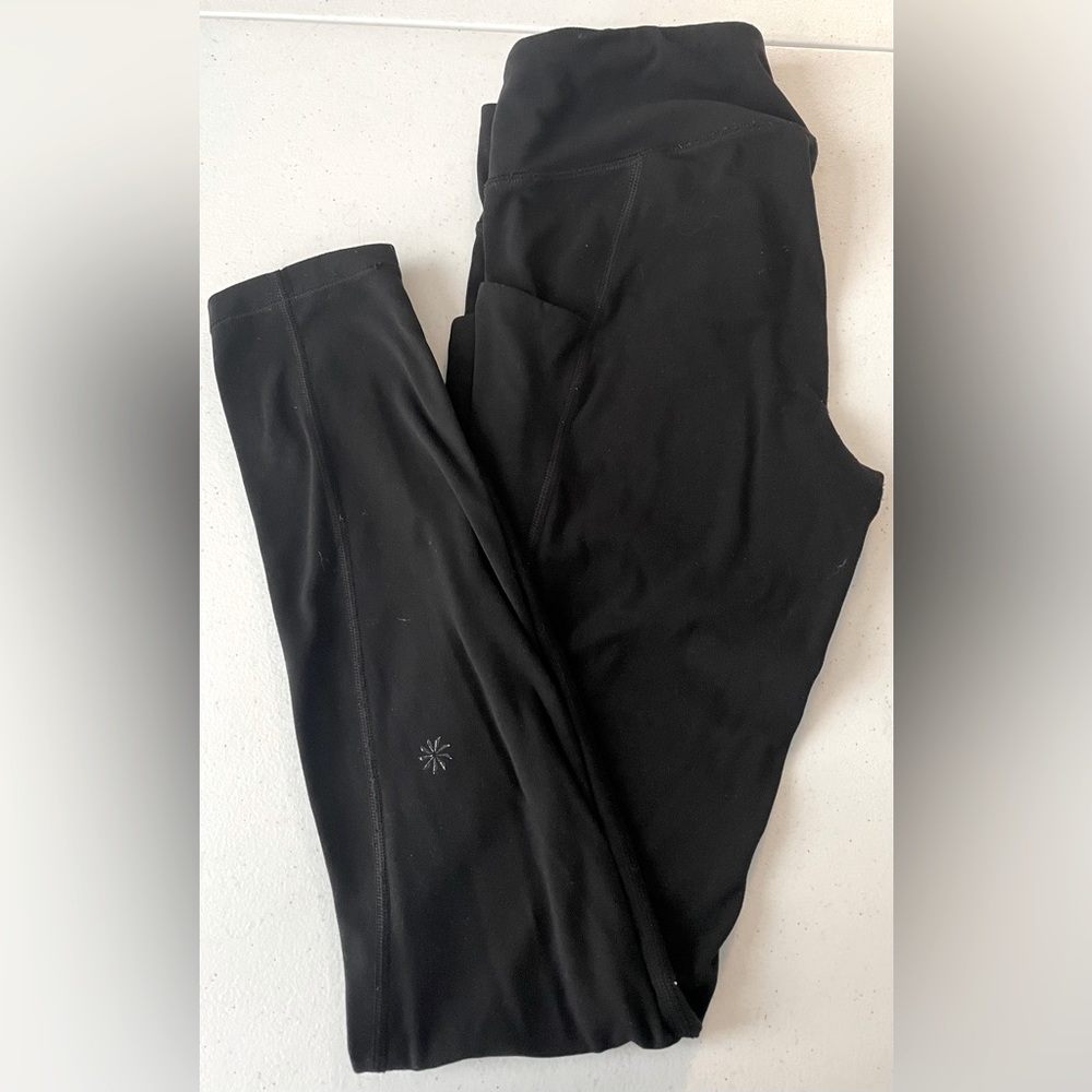 Girls black Athleta leggings